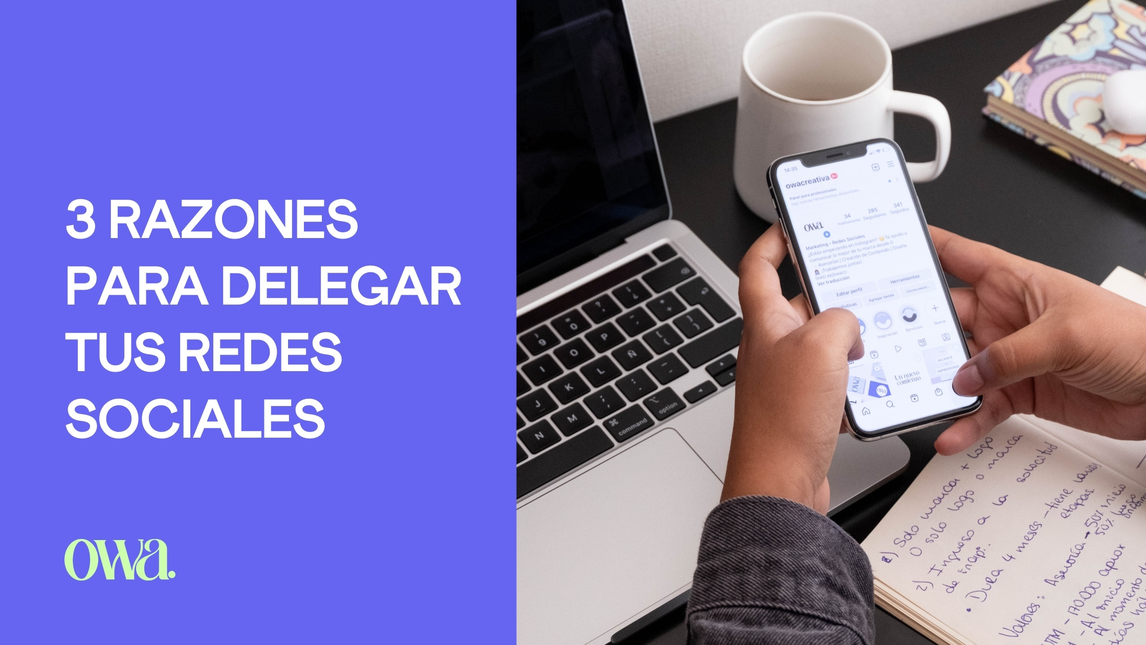 Razones por las que delegar la creación de contenido